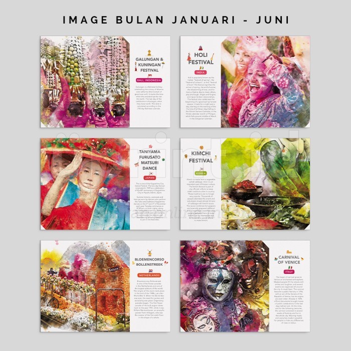

Kalender 2024 | Kalender Meja A5 Landscape 13 Lembar | KMLT-030