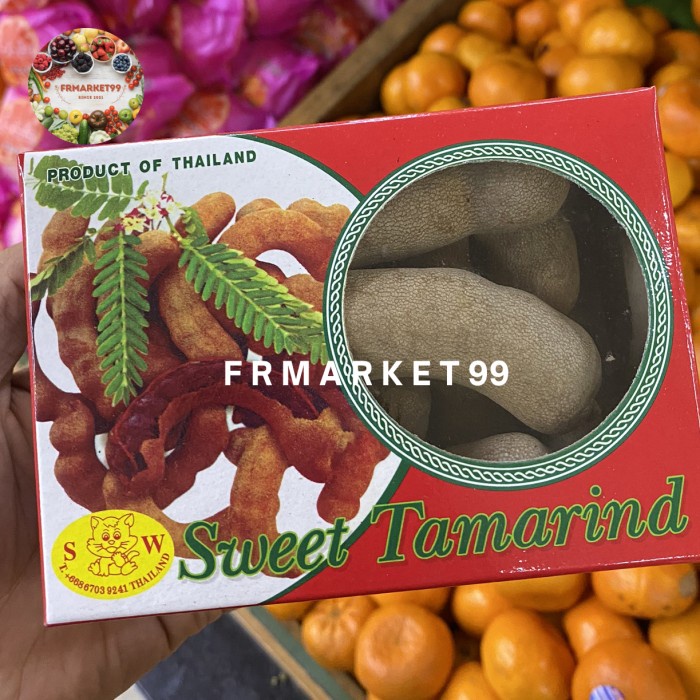 

Buah Asam Bangkok Sweet Tamarind Thailand / Sweet Tamarind Asam 250 gr