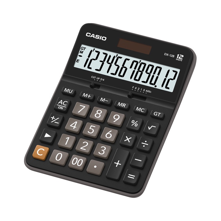 

Kalkulator Meja Praktis CASIO DX-12B Office Desktop Practical Calculator 12 B