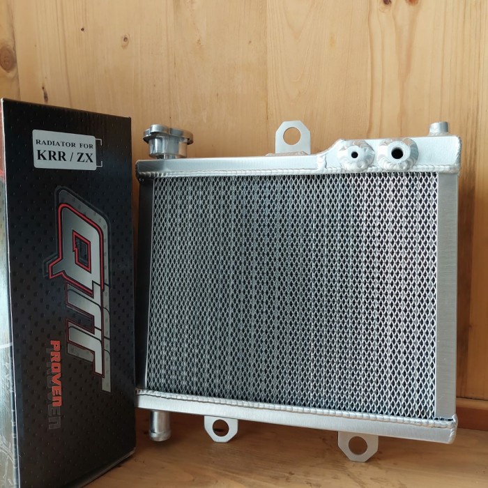 READY Radiator Almumium QTT Ninja RR KR 150 Flate QTT Racing