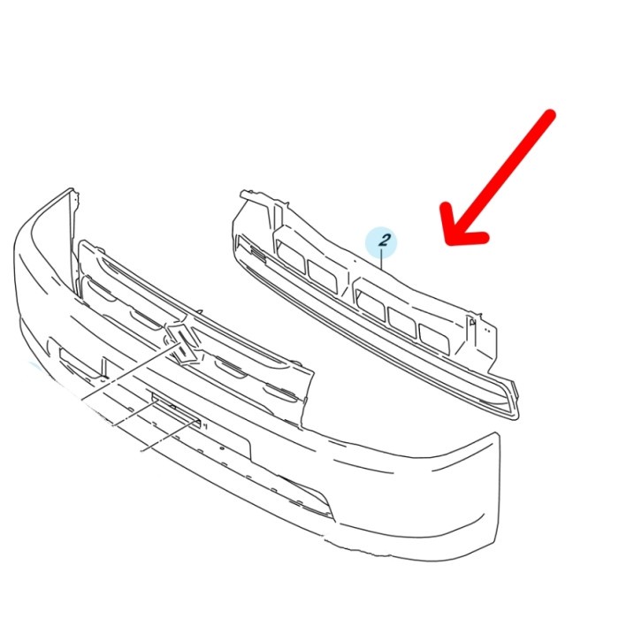 Grille bumper new Carry Tayo
