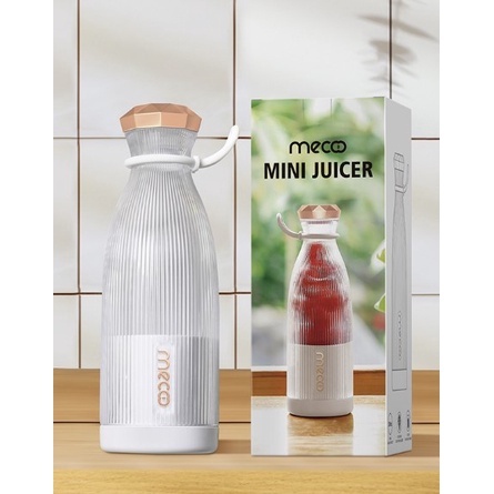 Mecoo Rechargeable Mini Portable Juicer 300ML - Tritan Baby Food Grade - Blender Jus Mini Alat Jus P