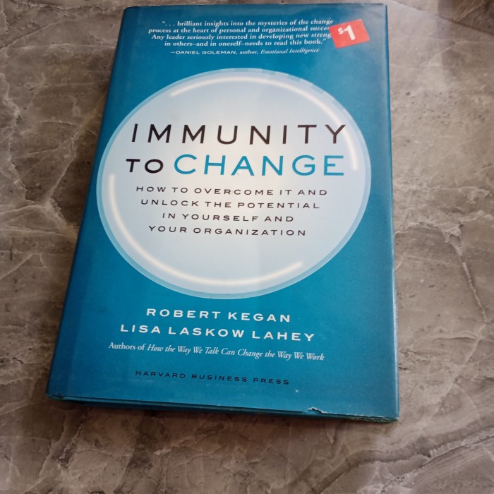 IMMUNITY TO CHANGE-ROBERT KEGAN LISA LASKOW LAHEY-G1