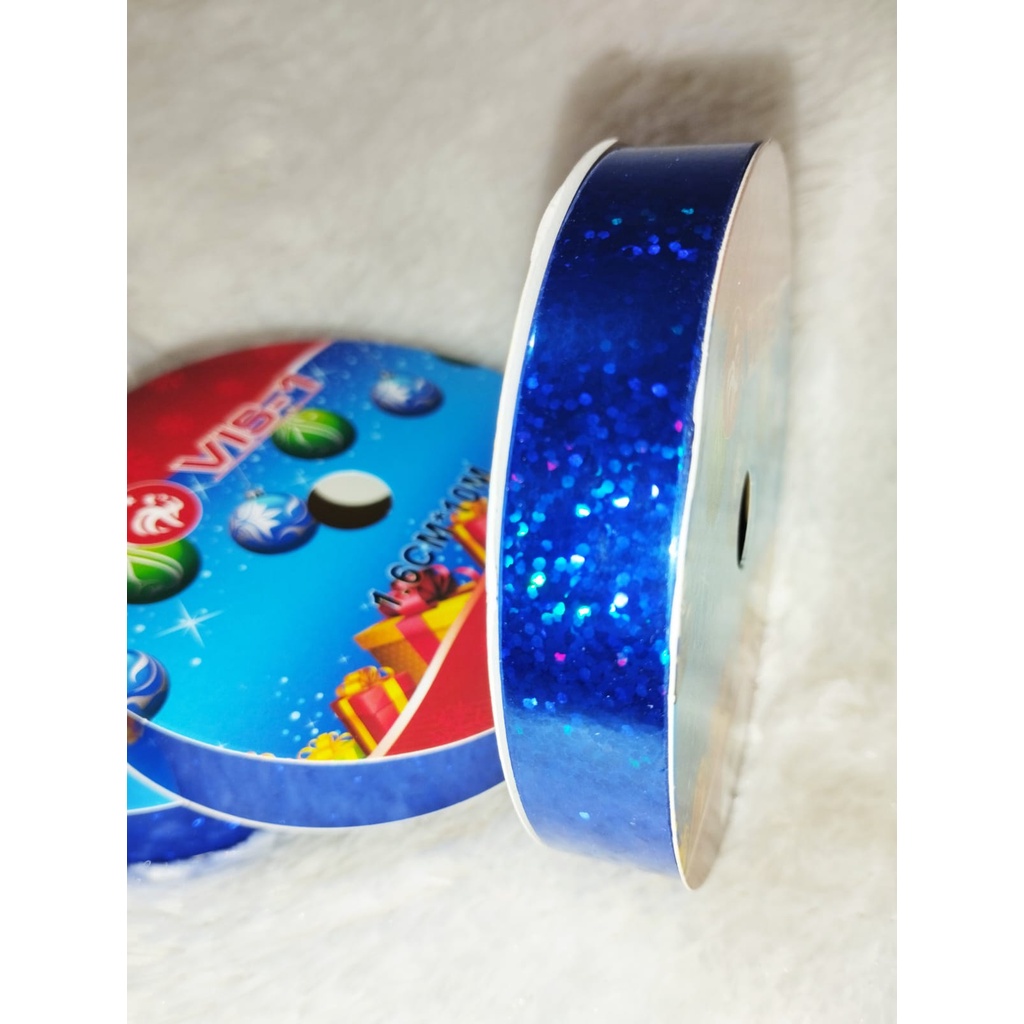 

Pita Kado / Pita Jepang / Ribbon Vis-1 Warna Glitter - 306