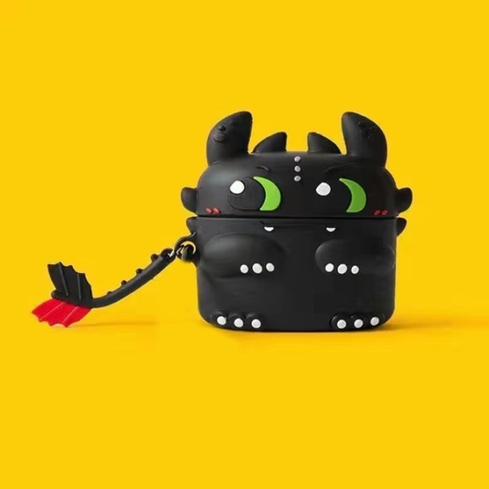 Case Robot T50 for Robot T50 Cover Earphone Cartoon Karl Official - BlackDragon, T50(bukan t50s)