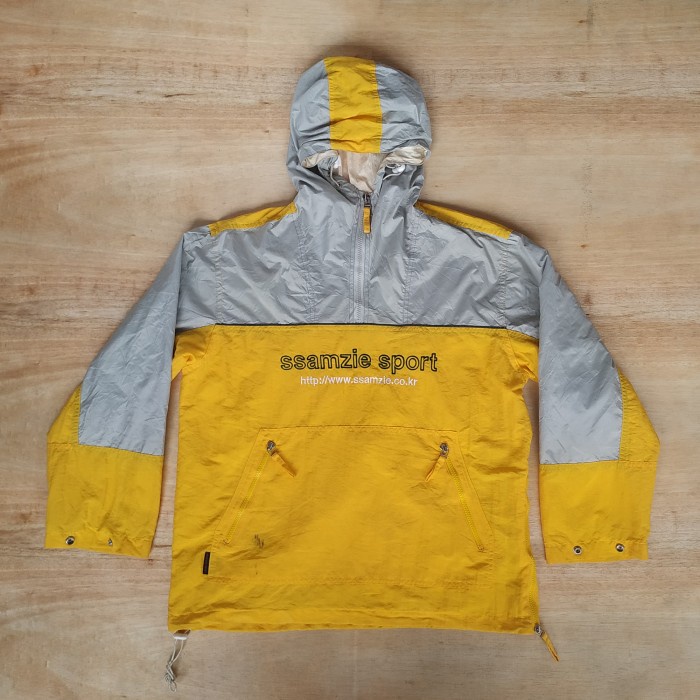 jaket cagoel SSAMZIE SPORT kuning