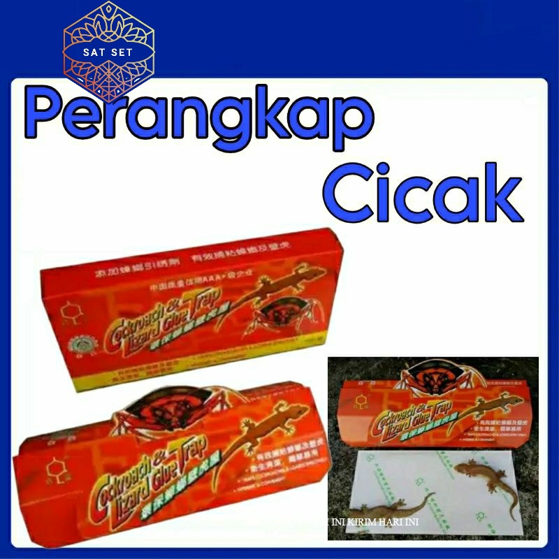 LEM CICAK PERANGKAP CICAK IMPORT JEBAKAN CICAK DAHAO HOY HOY
