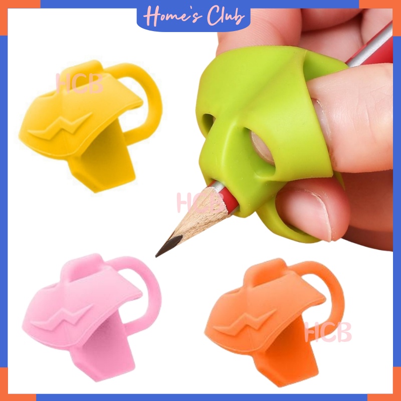 

HCB Pencil Grip Bantu Tulis Anak Tk 3 Jari / Belajar Bantu Tulis / Pencil Holder Pensil Grip / Pencil Grip Posture Corrector