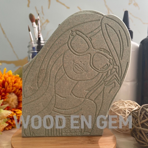 

DIY Wood Character Painting Kit Mewarnai Melukis Kayu Karakter Mainan Edukatif Anak Hampers Souvenir Barbie Kacamata | Woodengem
