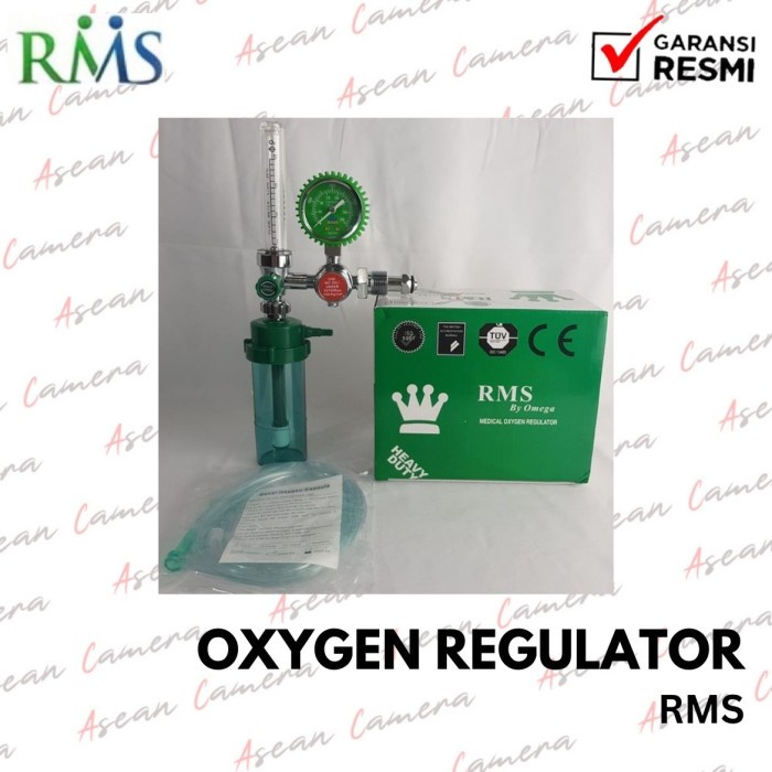 RMS MEDICAL OXYGEN REGULATOR BY OMEGA REGULATOR OKSIGEN MEDIS RMS