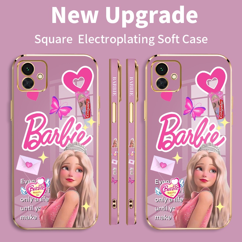 Gold Plating Casing Case up For Samsung A04 A04e A04s Case up For Samsung F04 Case up For SamsungA04