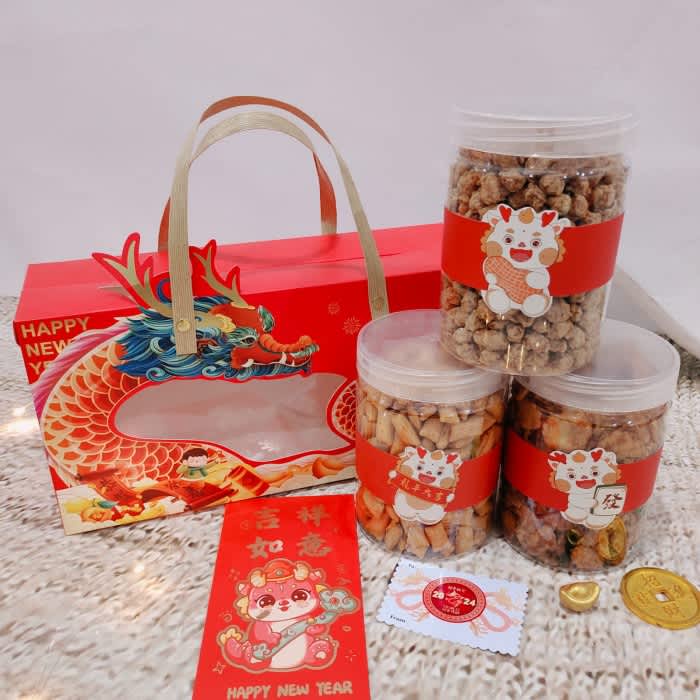 

Hampers Imlek ZHAOCAI GIFT Snack Cemilan CNY - Bingkisan Kado GB232