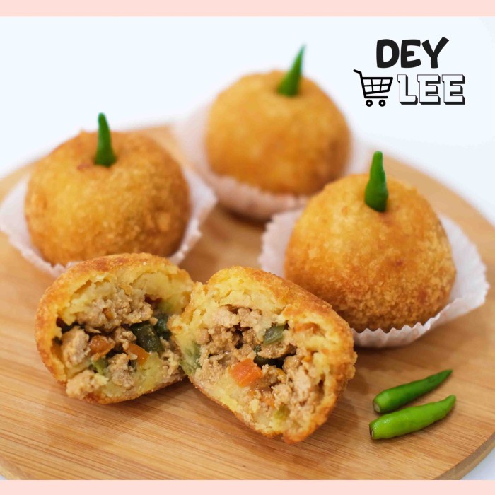 

Kroket Ayam Sayuran per 10 pcs Siap Makan Cemilan Snack Bandung