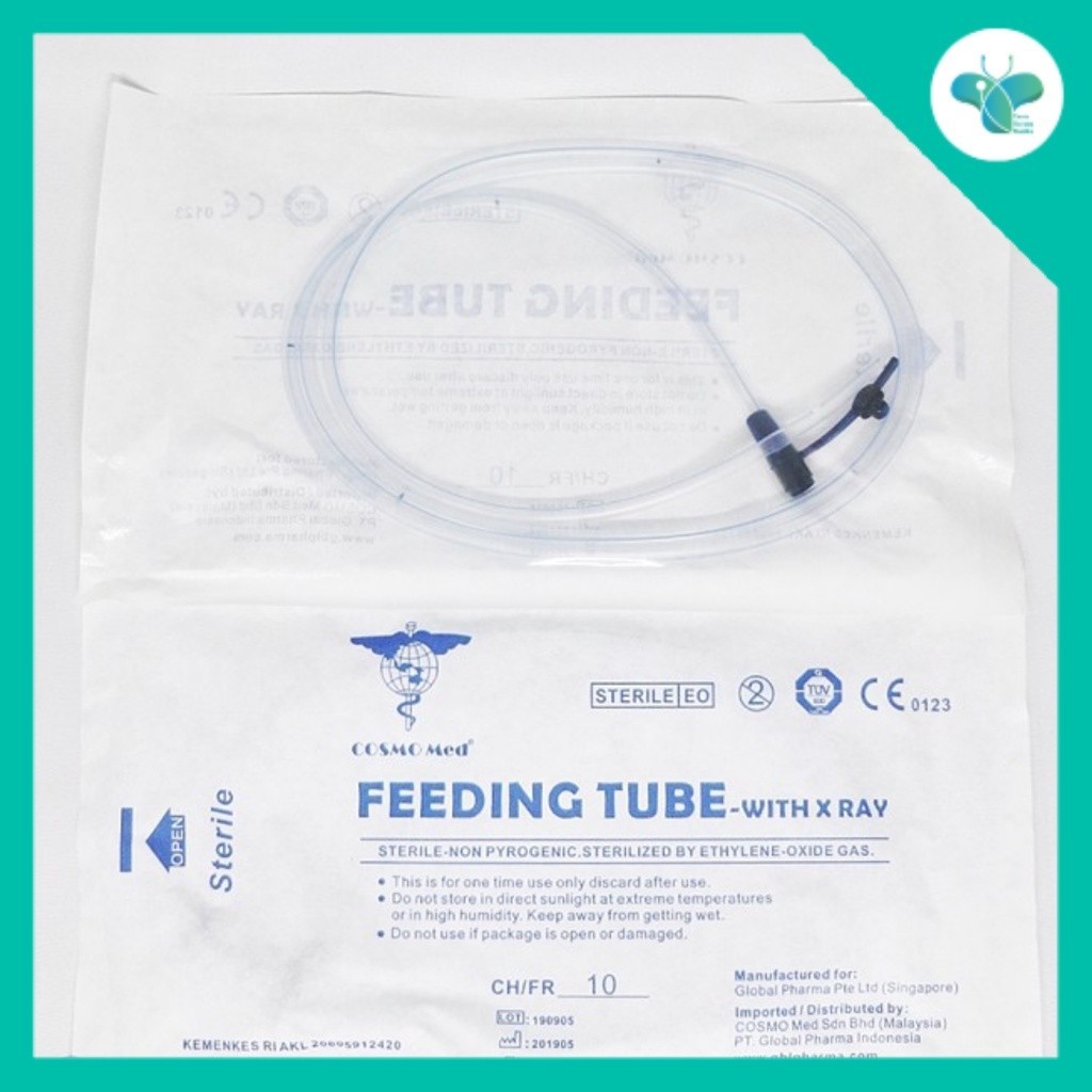 COSMOMED FEEDING TUBE NO.  6, 8, 10. 16. 18 - COSMO MED SELANG NGT