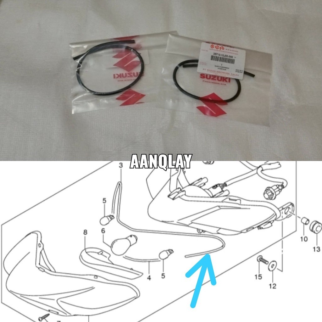 Gasket Stop Lamp Axelo Gasket Mika Lampu Belakang Axelo Karet Mika Lampu Belakang Axelo Seal Mika La