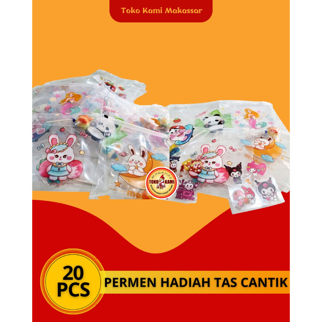 

Permen Lollipop dengan Tas Cantik Viral