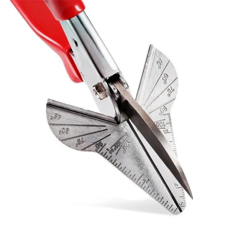 

Miter Cutter Multifunctional Hand Scissor PVC PE Plastic Pipe Shears 45 Degree To 120 Degree Woodworking Card Cutting Knives