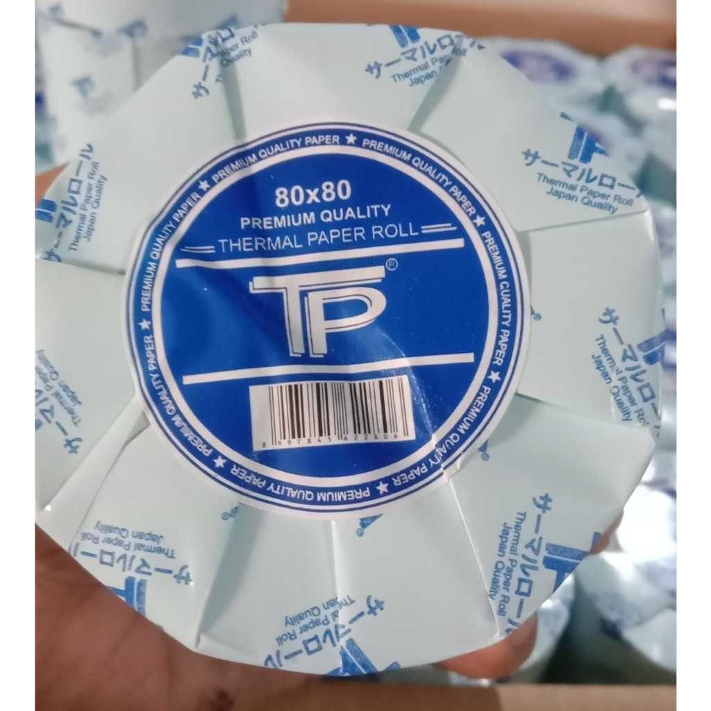 

Kertas Struk Kasir Thermal 80 x 80 Kasir Roll TP 80x80 Termal