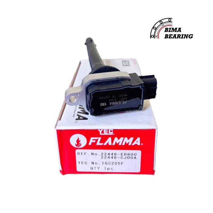 Ignition Coil Nissan Grand Livina Latio 1.8 Xtrail T31 2.0 Yec Flamma JAPAN Koil Pensil Busi Pnp Ori