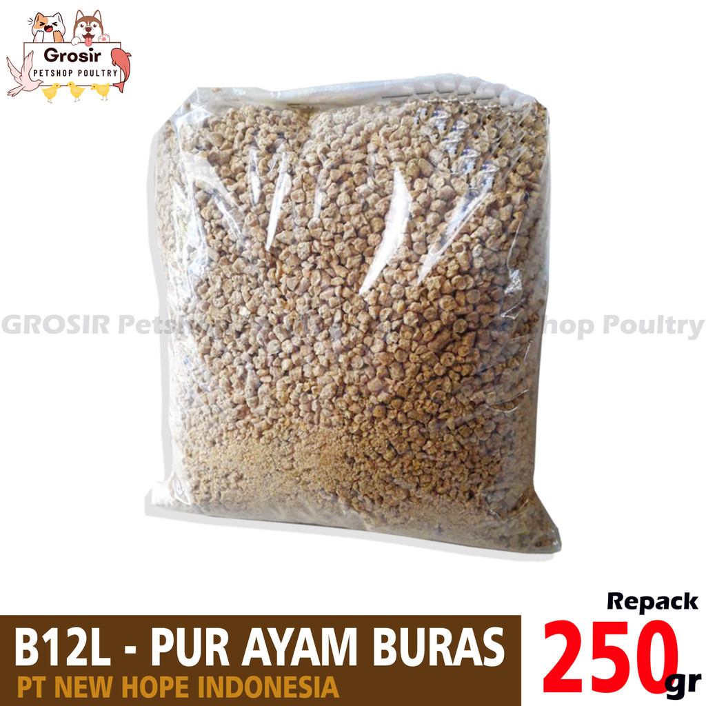 Pur pakan ternak B12L Pur Pakan Ayam Buras Grower new hope  Pakan Manakan Pur Vour Ayam Bebek Unggas