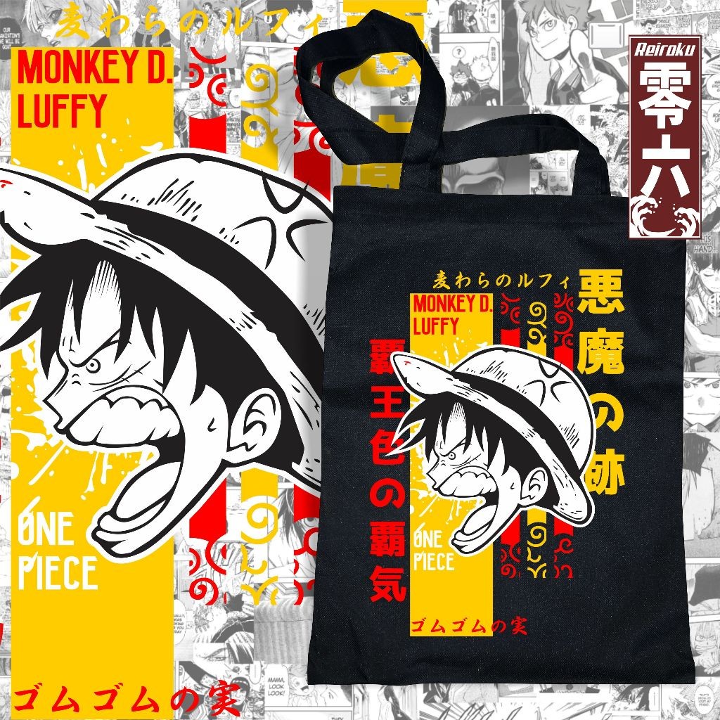 Tas Totebag Anime luffy roar one piece
