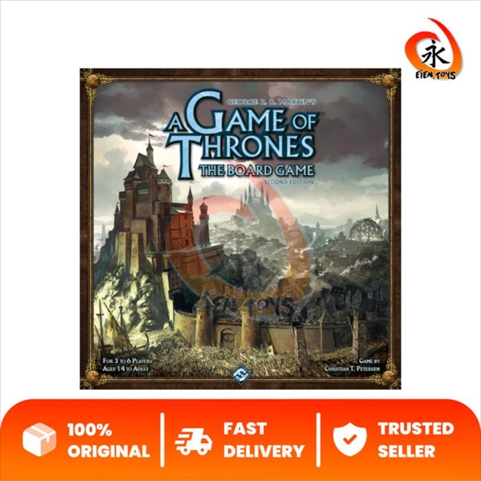 A Game of Thrones: The Board Game (Second Edition) Board Game - Eien Toys