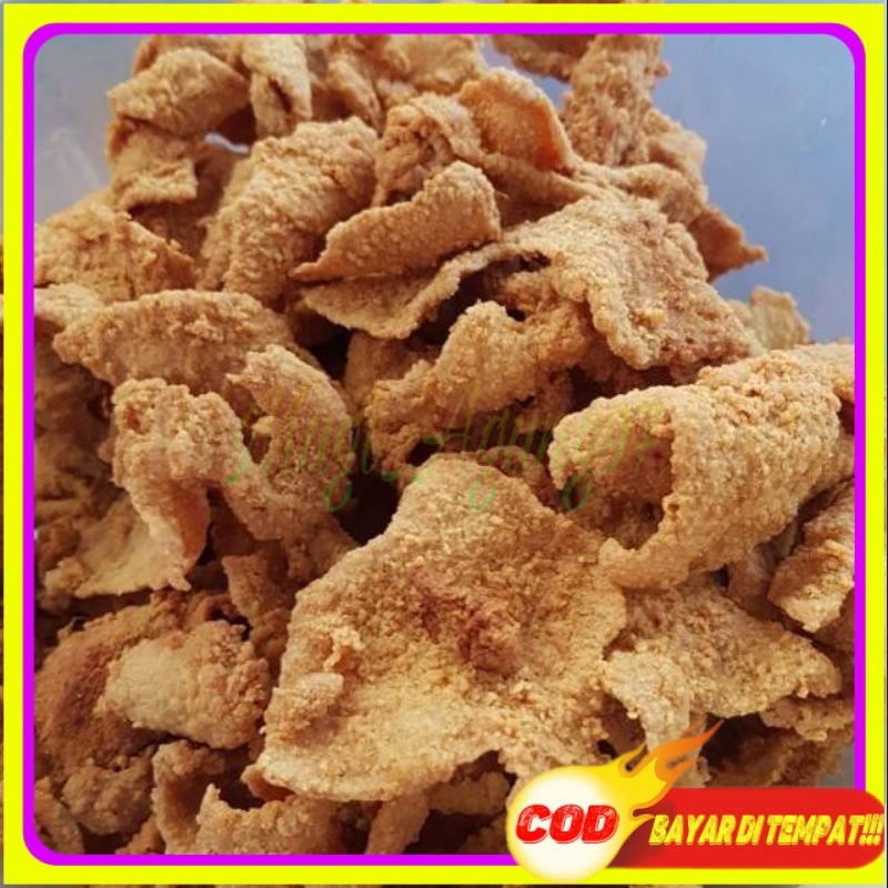 

kripik kulit ayam crispy 1KG