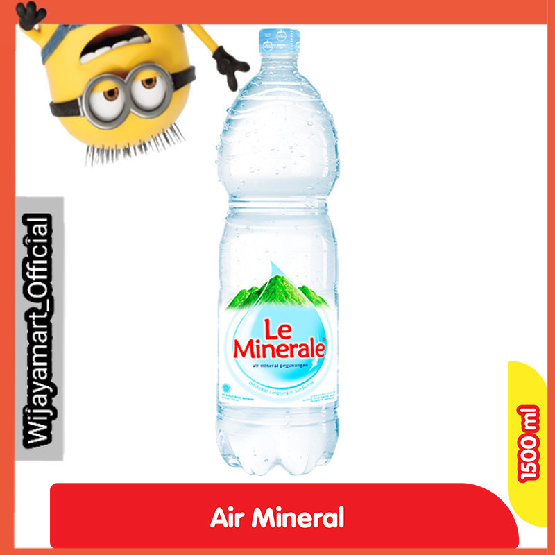 

Le Minerale Air Mineral Botol 1.5 L