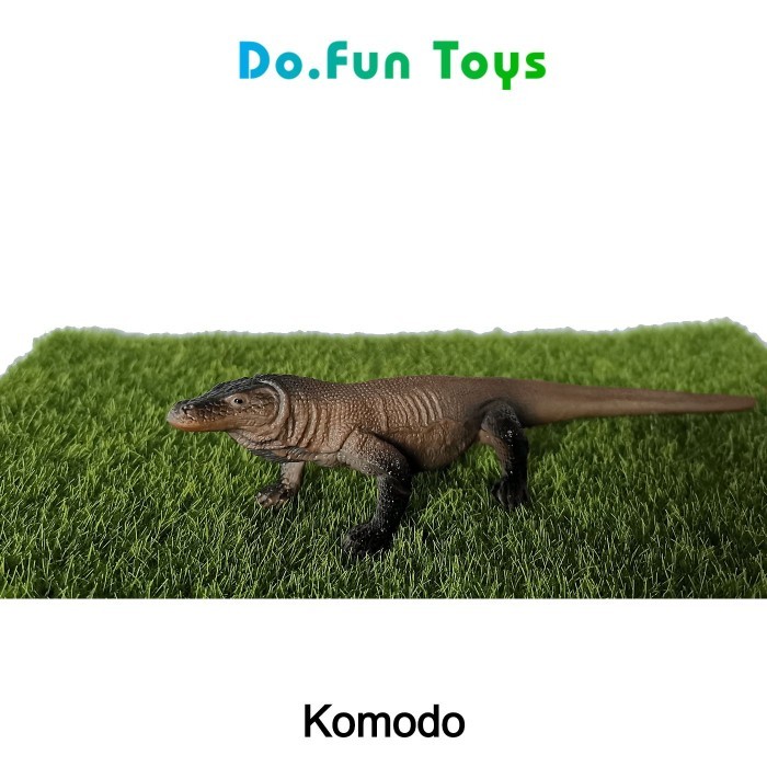 Komodo Animal Figure / Miniatur Mainan Komodo