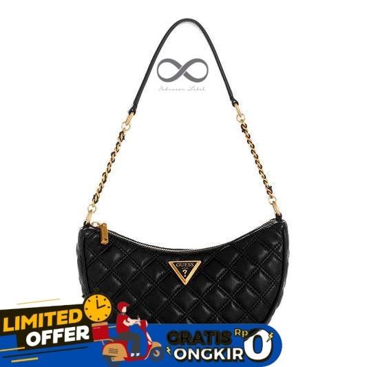 TAS BRANDED WANITA Gue*ss Giully Top Zip Shoulder Bag