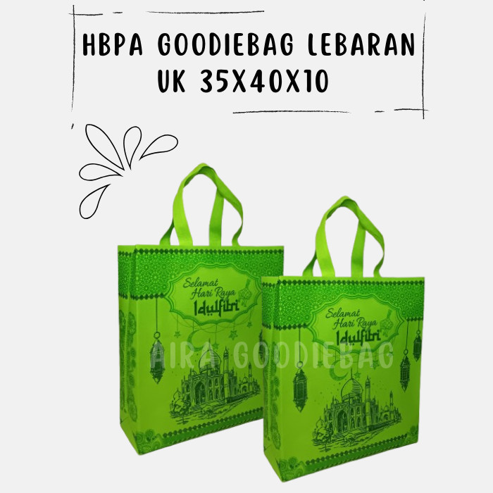 

Tas idul fitri lebaran 35 x 12 x 40 tas spunbond goodiebag idul fitri