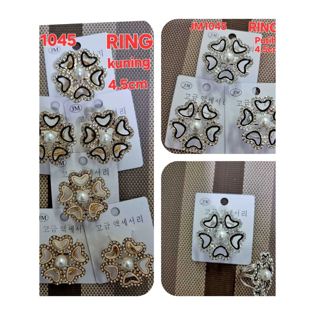 Ring hijab Ring Hijab Motif Bunga Ring Hijab motif Bunga Permata