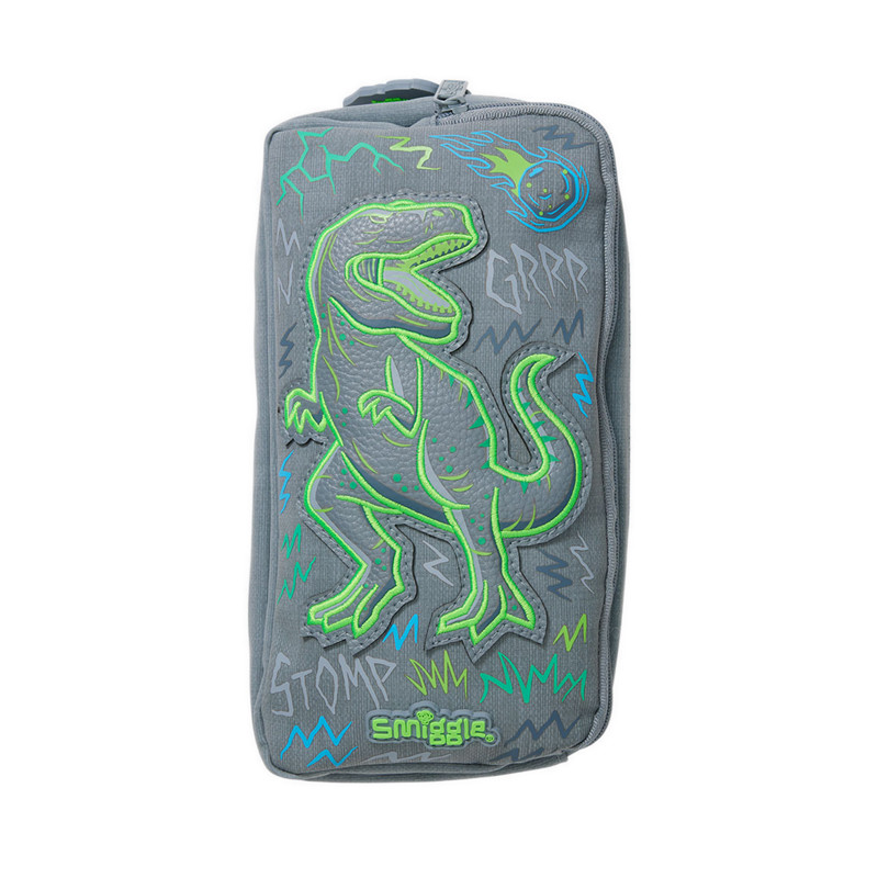 

SMIGGLE SUPER CHARGE POCKET CHARACTER PENCIL CASE - IGL456809GRY