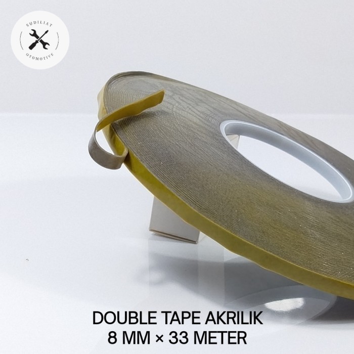 

DC34 DOUBLE TAPE BAHAN AKRILIK 3 3M 7MM × 33M TOOL AND PART