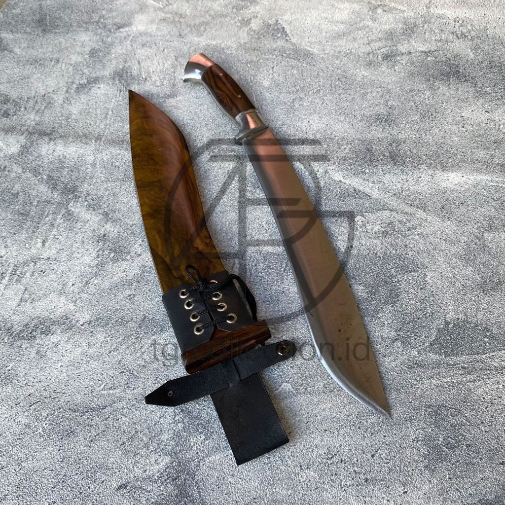 TGR kukri sembelih bahan baja per asli super tajam siap pakai multifungsi