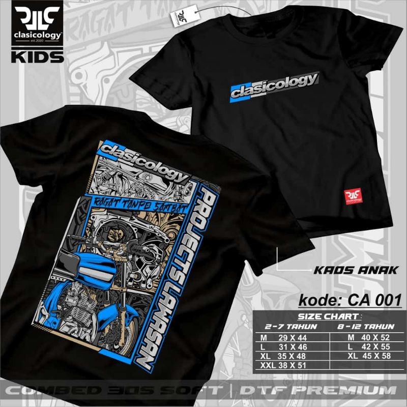 kaos tiger anak kaos distro anak kaos cb anak kaos gl100 anak kaos herex anak CLASICOLOGY