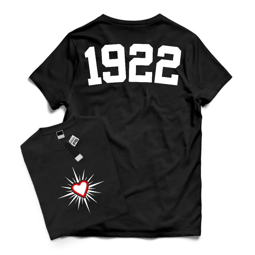 Superfashion Kaos Superfashion  Kaos distro dewasa pria wanita cowok cewek sablon Hati Bersinar PSHT