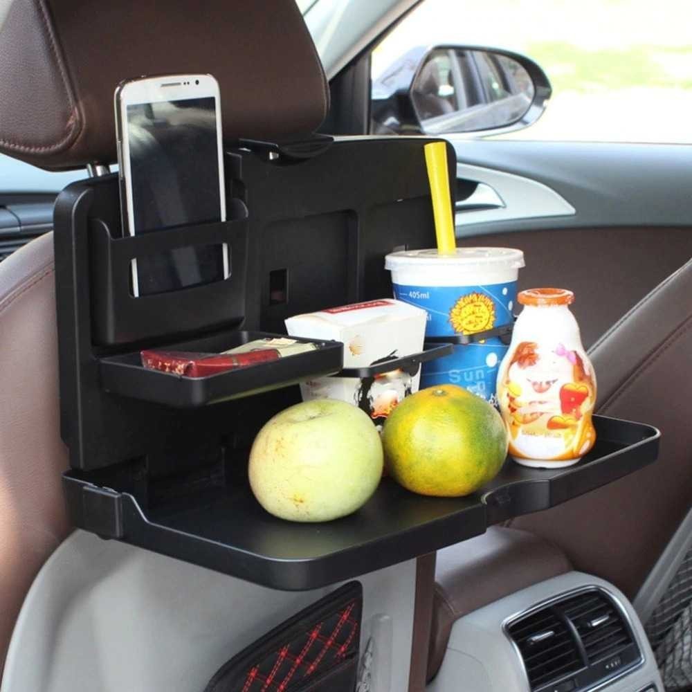 Meja Lipat Kursi Jok Mobil / Meja Lipat Mobil Belakang Jok Multifungsi Serbaguna / Meja Makan Minuma