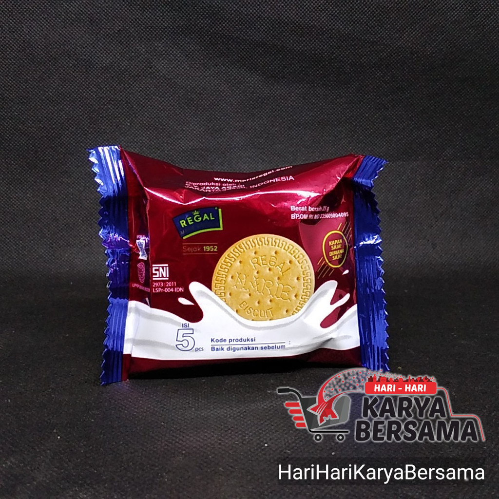 

MAKANAN RINGAN BISKUIT REGAL MARIE BISCUITS 25GR