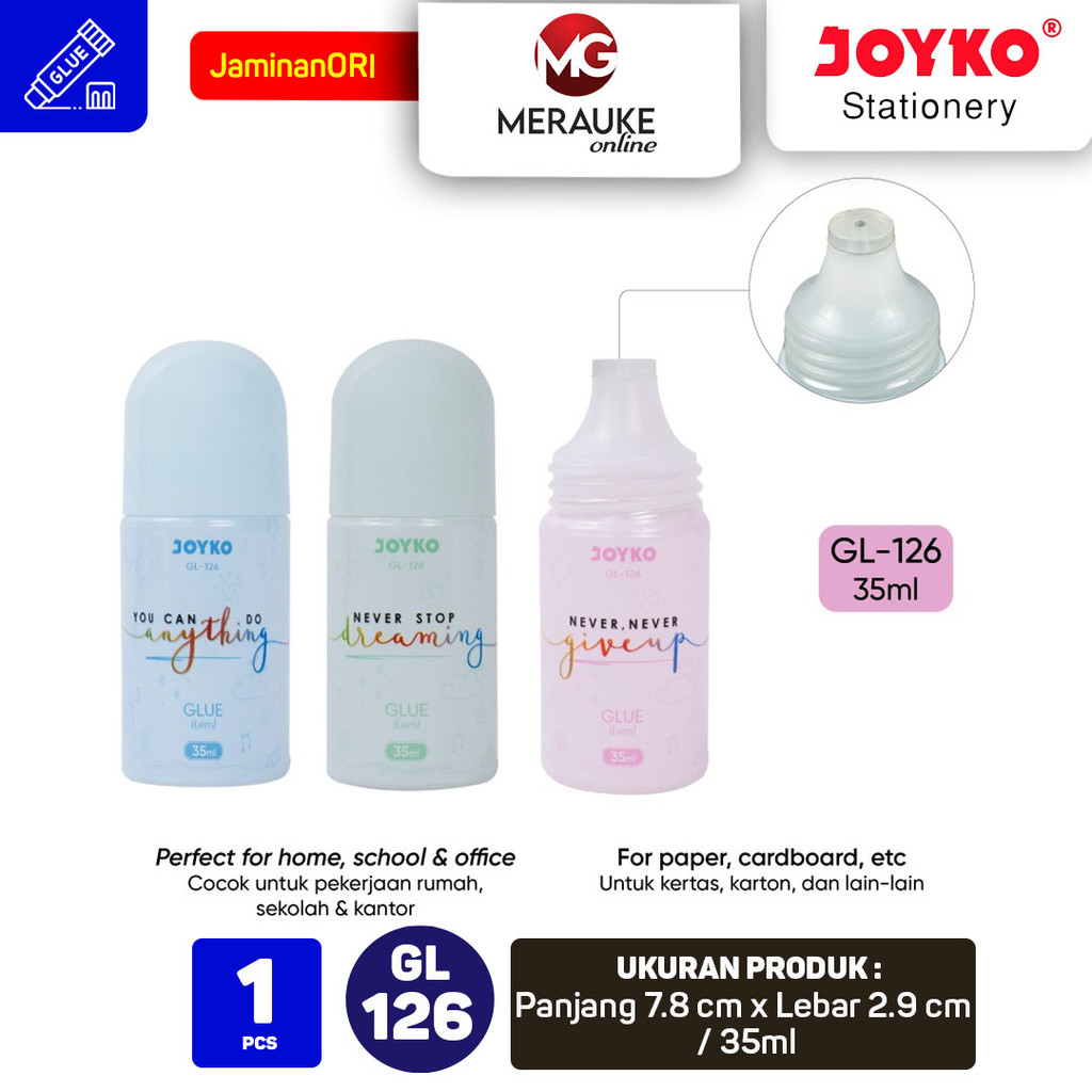 

Joyko Liquid Glue Lem Kertas Cair GL-126 35ml
