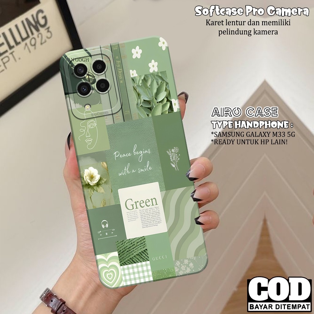 Case SAMSUNG GALAXY M33 5G - Softcase SAMSUNG GALAXY M33 5G - Fashion Case AESTHETIC- Casing SAMSUNG