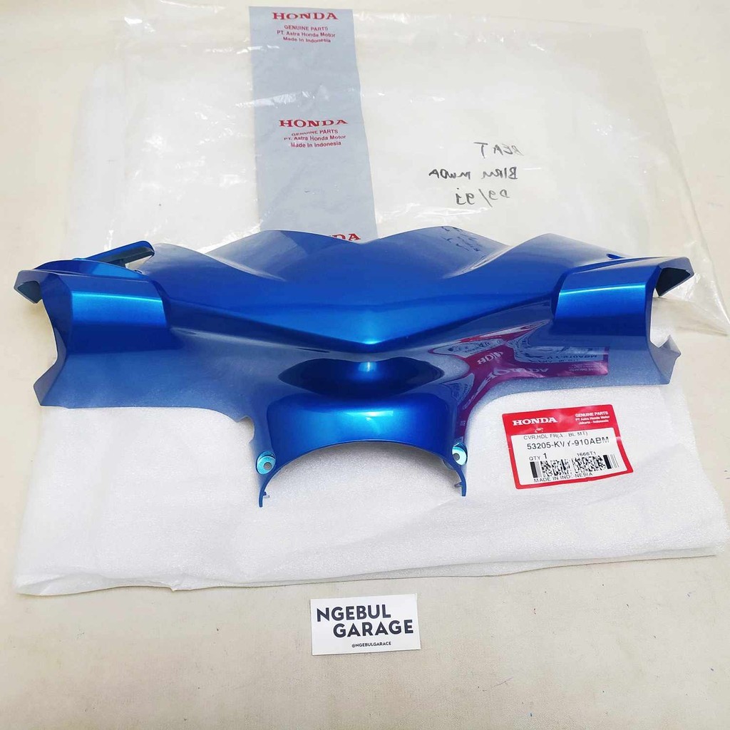 Cover Batok Lampu Depan Beat Karbu BIRU HONDA ORI 53205 KVY 910ABM