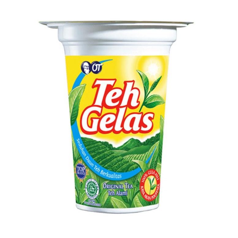 

Teh Gelas Original Cup Minuman Teh Instant 175 ml x 10 cup