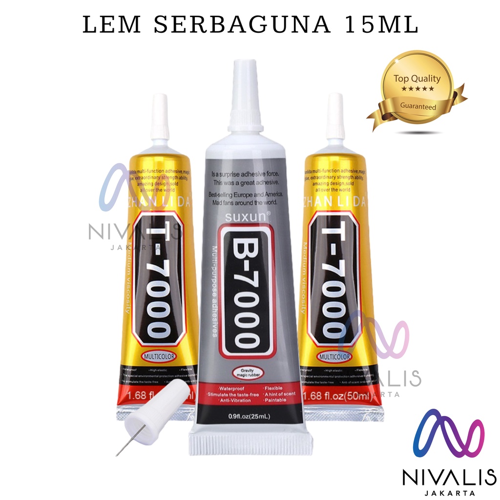 

NIVALIS JAKARTA LEM LCD TOUCHSCREEN B-7000 T-7000 15ML HITAM DAN BENING LEM PEREKAT CAIR SERBAGUNA LEM LAYAR HANDPHONE HP REPAIR GLUE LCD PHONE