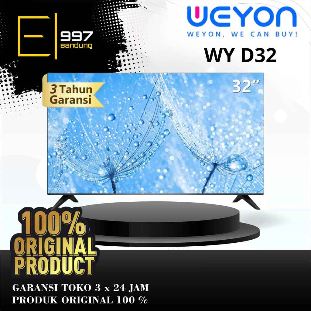 WEYON SAKURA LED TV WY-D32 / WYD32 , Digital TV 32 Inch HDMI USB