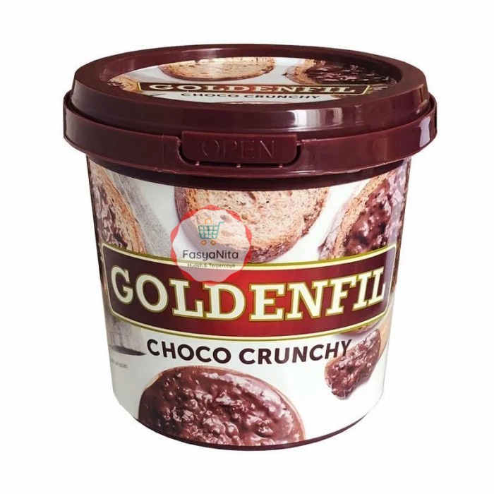 

Goldenfil Choco Crunchy / Olesan Coklat Malt [1 Kg] - FasyAnita Mart Denpasar