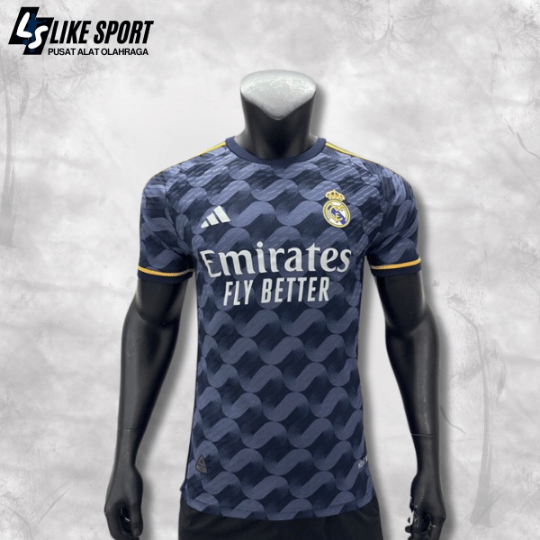 JERSEY BOLA PLAYER ISSUE REAL MADRID AWAY