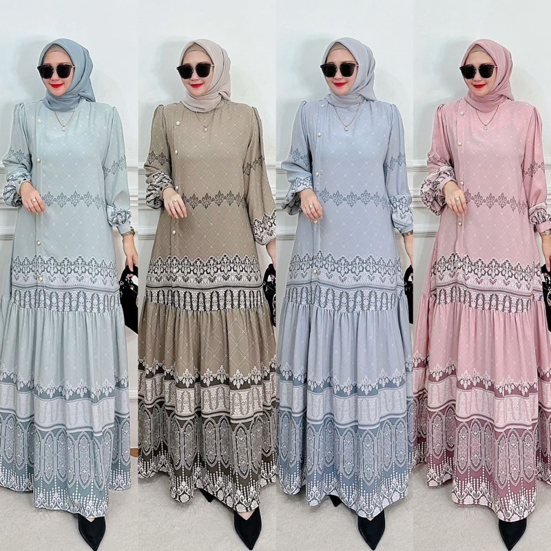 Dress Lionel Richy /gamis adisha - gamis aswan - not Zahra collection - not Zulfa - not hikmat - not