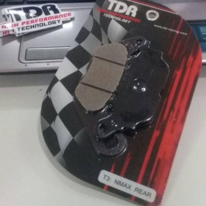 Gunali kampas rem nmax TDR original black - kampas rem belakang motor nmax