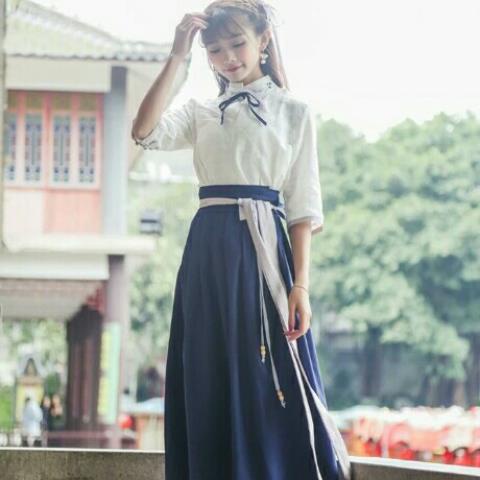 Women's Hanfu Ancient Costume Han Element Daily Costume